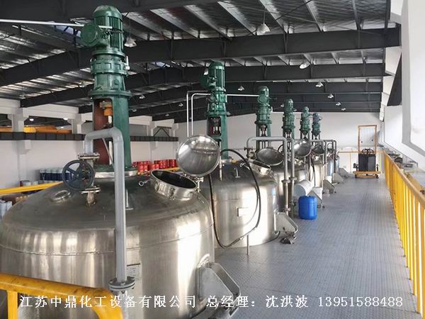 酚醛樹(shù)脂反應(yīng)釜 不飽和聚酯樹(shù)脂反應(yīng)釜